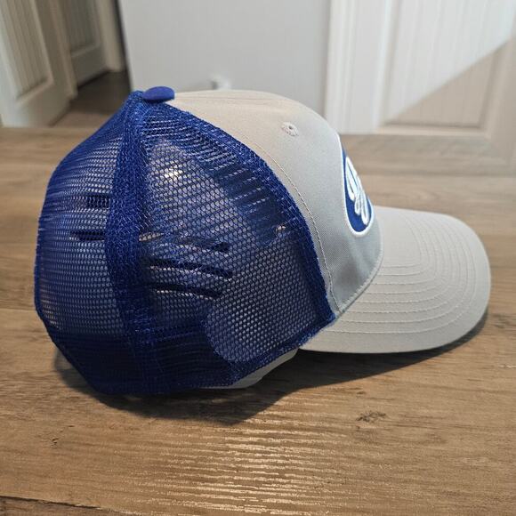 Vintage Duke University Blue Devils Trucker Hat Cap 90s DU Blue Gray NCAA Retro - Picture 5 of 8